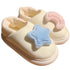 Star Moon Plush House slippers