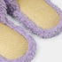 Mismatched Puppy Butterfly Fuzzy Slippers