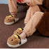 Sushi Cat Plush Indoor Slippers