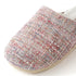 Bouclé Tweed Plush-Lined Slippers