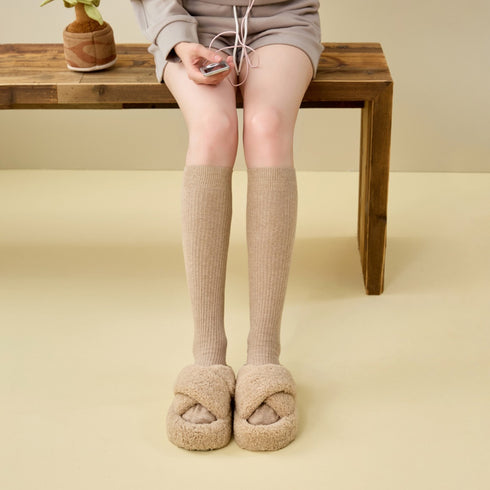 Teddy Cross Slippers