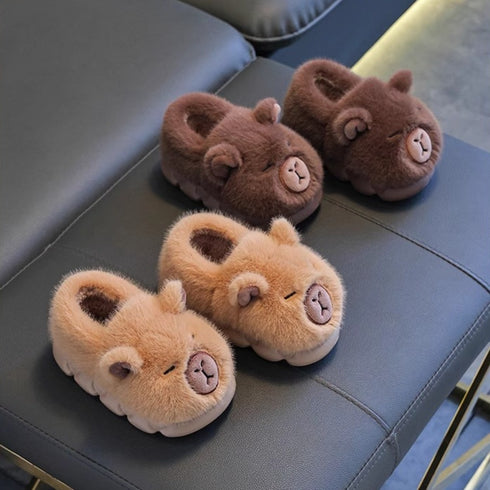Squinty Capybara Slippers