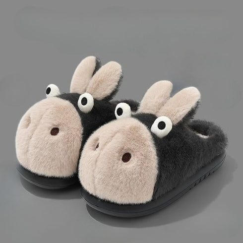 Perky-Eared Donkey Slippers