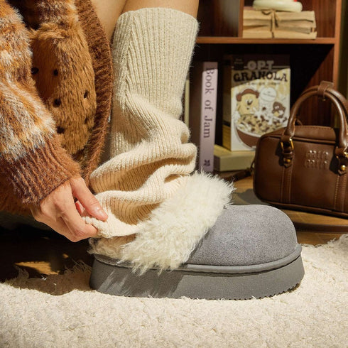 Plush Puff Slippers