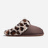 Wild Side Leopard Fur Slippers