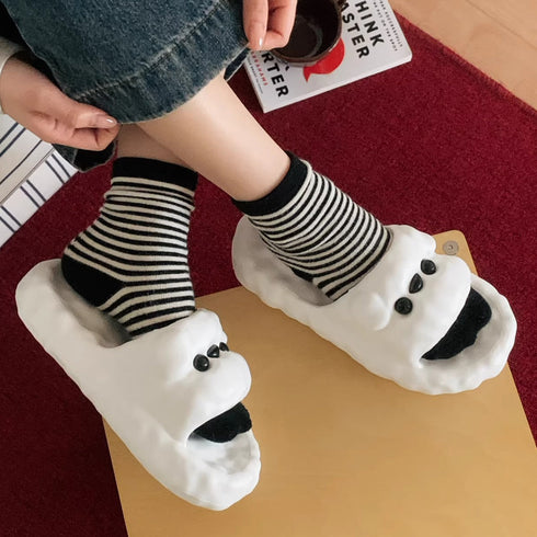Puppy Face Chunky Foam Slides