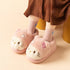 Whiskered Kitty Plush Indoor Slippers