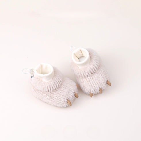 Fuzzy Monster Paw Baby Boots