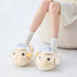 Sleepy Lamb Nightcap Plush Slippers