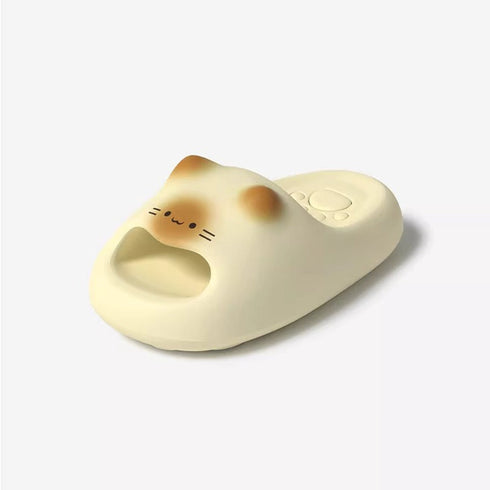 Meow Face Bubble Chunky Slides