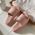 Minimalist Ribbed Soft Shower Slides