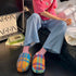 Cloud-Knit Puff Home Slippers