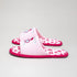Embroidered Cherry Leopard Print Slides