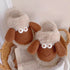 Fuzzy Sheep Character Plush Slippers