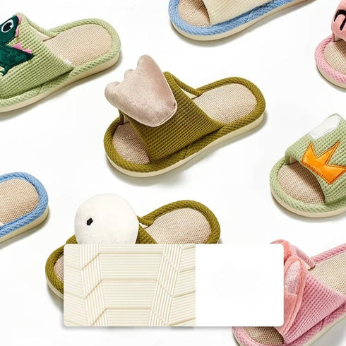 Breezy Linen 3D Animal Slides