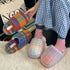 Cloud-Knit Puff Home Slippers