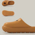 Quirky Marmot Face Platform Clogs