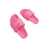 Chunky Sherpa Adjustable Platform Slippers