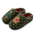 Gingerbread Tree Mismatch Fuzzy Slippers