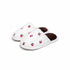 Cherry Pattern Plush House Slippers