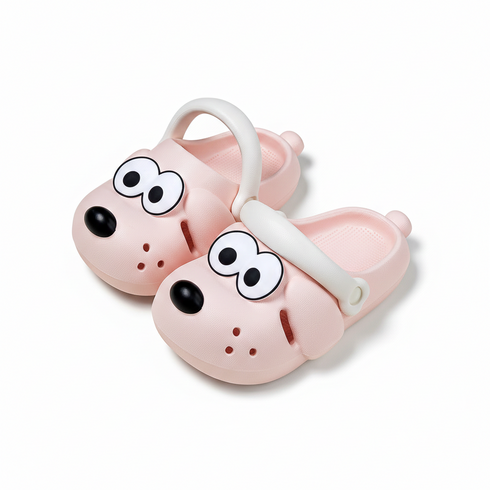 Playful Puppy Face Summer Clogs