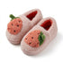 Plush Strawberry Patch Indoor Slippers