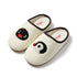 Mismatched Penguin Face House Slippers