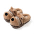 Fuzzy 3D Puppy Winter Slippers