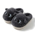 Fluffy Airplane Ear Cat Slippers