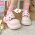 Chunky Bunny Strap Platform Clogs