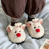 Whiskered Mouse Face House Slippers