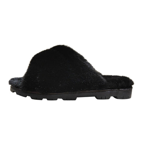 Crisscross Plush Cloud Slippers