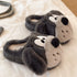 Floppy Ear Puppy Plush Slippers
