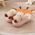 Smiley Toast Plush Fleece Slippers