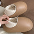 Cozy Waterproof Puffy Bread Slippers