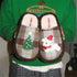 Plaid Pup Holiday slippers