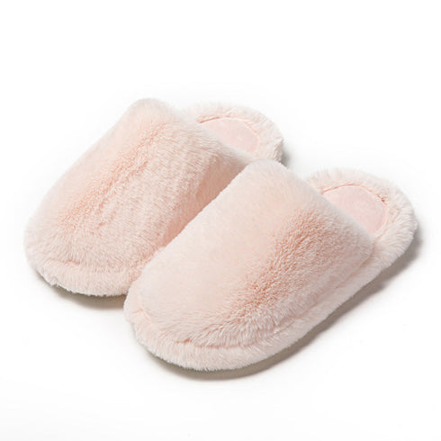 Pillow-Puff Closed Toe Slippers