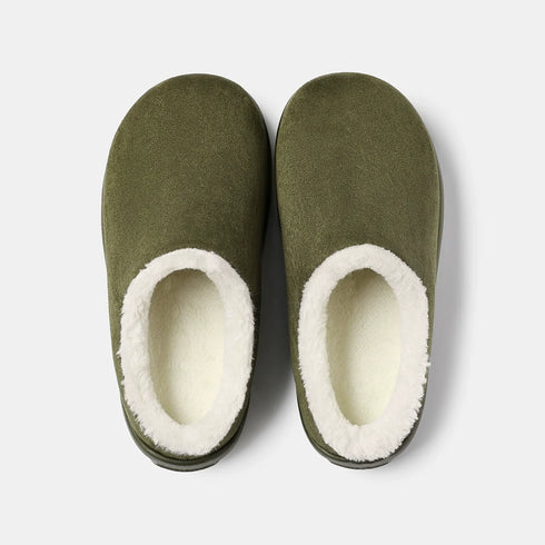 Snug Suede Winter Home Slippers