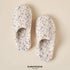 Confetti Boucle Fleece Warm Slippers