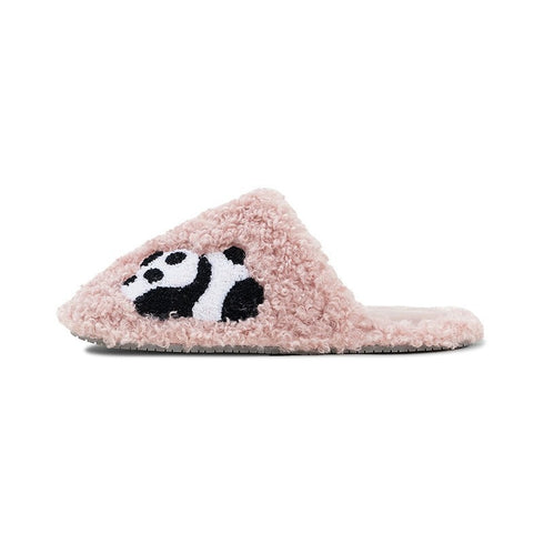 Cozy Sherpa Panda House Slippers