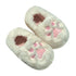 Fuzzy Cat Paw Plush Slippers