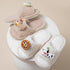 Puppy Donut Plush Home Slippers