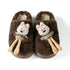 Fuzzy Puppy Character Plush Slippers