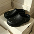 Star Studded Platform Foam Clogs