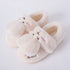 Fuzzy Bunny Ears House Slippers