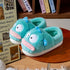 Quirky Clownfish Fuzzy House Slippers