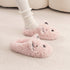 Curly Fleece Puppy Plush Slippers
