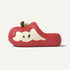 Apple Core Plush Clogs