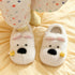 Bee-Kissed Puppy Plush Slippers