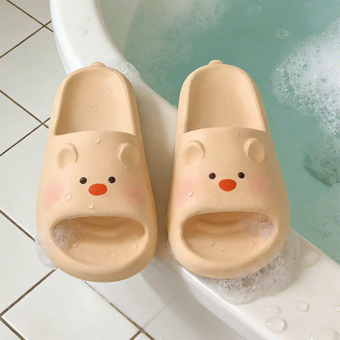 Squishy Bear Ear Cloud Slides